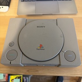 Sony PlayStation 1 Game Console - Gray Untested