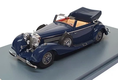 Neo 1/43 Scale NEO46165 - Mercedes Benz 540K Type A Open Cabrio - Blue - Image 1 of 4
