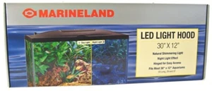 Marineland LED Aquarium Light Hood 30" x 12" (Fits 20 Long/29/37 Gallon Tank)