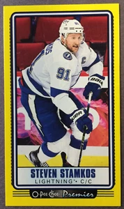 2021-22 OPC Premier Tallboys Yellow #P-28 Steven Stamkos Tampa Bay Lightning - Bild 1 von 1