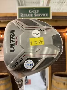 Wilson ULTRA BLK #3 Fairway Wood Golf Club Lightweight Seniors Flex Graphite MLH - Picture 1 of 16