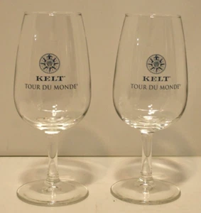 Juego de 2 copas de degustación de coñac madurado océano Kelt Tour Du Monde VSOP Francia - Imagen 1 de 5