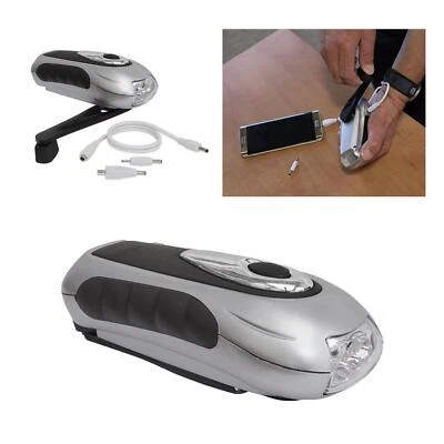 Sealey AK3305 3 LED Wind-Up Rechargeable Torch - Image 1 of 4