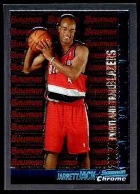 Tarjeta de novato Bowman 2005-06 cromada Jarrett Jack Portland Trail Blazers #120 Foto 1 de 2