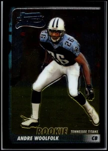 2003 Bowman Chrome #170 Andre Woolfolk - Rookie RC KOSTENLOSER VERSAND! - Bild 1 von 2