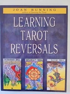 Joan Bunning LEARNING TAROT REVERSALS 2003 1st Rare Reference Book - Imagen 1 de 5