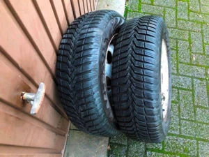 2xkomplette Winterreifen+Felgen 175/70R13 82T für Mitsubishi Colt,Lancer,Toyota - Bild 1 von 12