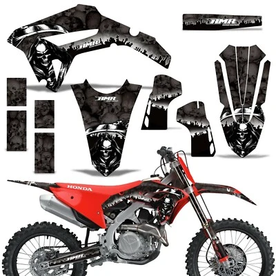 Calcomanías gráficas adhesivas para Honda CRF450R CRF450RW 2021-2022 REAPER K Foto 1 de 2