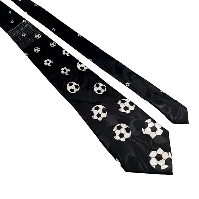 Corbata Fratello Hombre Corbata Fútbol Juego Diseñador Accesorio Trabajo Oficina Papá Regalo Foto 1 de 4