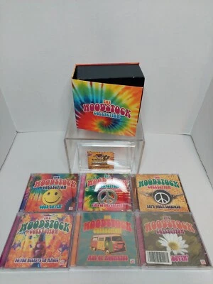 OOP Time Life 1960s The Woodstock Collection 10 CD Boxset w/ extra CD  Foto 1 de 4