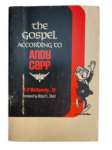 The Gospel According To Andy Capp BY D.P. McGeachy,III 1973 John Knox Press - Picture 1 of 3