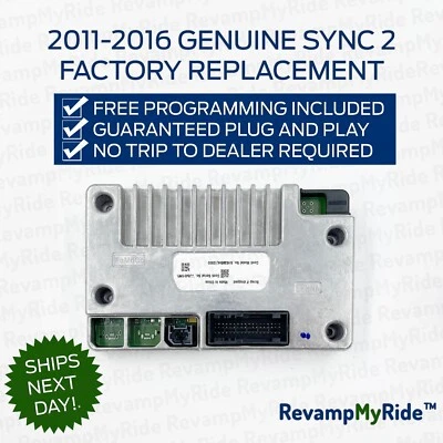 GENUINE OEM MyFordTouch Sync 2 replacement APIM SYNC Module FoMoCo - Image 1 of 4