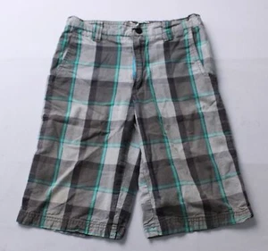 WhiteSpace Boys Adjustable Waist 4-Pocket Plaid Shorts AC2 Multicolor Size 12 - Picture 1 of 3