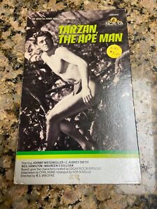 Vintage Tarzan The Ape Man Big Box MGM VHS Cassette Tape RARE (1932)