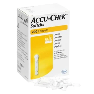 Accu-Chek SoftClix 200 Lancets Blood Glucose Testing Diabetes Accuchek - Picture 1 of 1