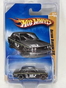 2009 hot wheels First Editions BLACK DATSUN BLUEBIRD 510 long USA card FREE SHIP - Picture 1 of 3