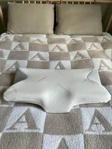 Sutera Dream Cuscino contorno ortopedico profondo con copertura lavabile - Bianco/Grigio - Foto 1 di 18