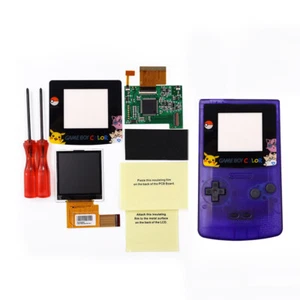 2.2 Inches High Light Backlight LCD Screen + Housing Case For Game Boy Color GBC - Picture 1 of 33