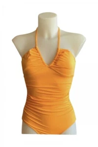 J.CREW orange swimsuit 1-piece Sz 4 - Picture 1 of 2