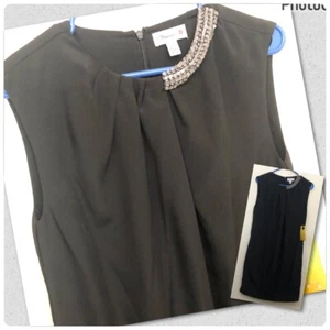 3.1 Phillip Lim for Target Small Dress Black with Pockets Lined Beads NWT - Picture 1 of 15