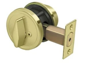 Deltana Commercial Single Cylinder Deadbolt | Grade 2 - Picture 1 of 7