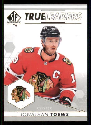 2022-23 SP Authentic True Leaders #TL22 Jonathan Toews - Image 1 of 2