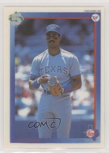 1992 High 5 Reusable Decals Prototypes Juan Gonzalez