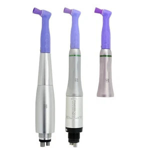 US Dental Hygiene Prophy Handpiece 4 Hole 4:1 Straight Nose Cone Mini Air Motor - Picture 1 of 47