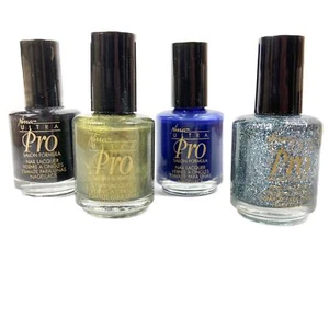Bundle of Salon Formula Nail Lacquer Four different colors of Nina Ultra Pro - Picture 1 of 12