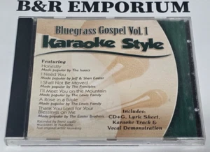 Bluegrass Gospel Vol. 1 Karaoke Style - (???? DayWind) - Used CD+G - Imagen 1 de 3