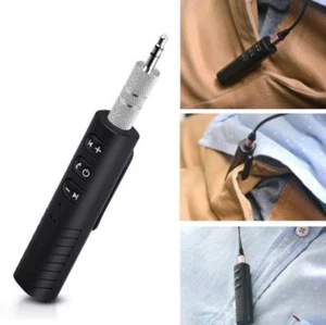 Car-Home AUX Audio Receiver-Adapter Wireless Bluetooth 3.5mm Stereo Music - Afbeelding 1 van 8