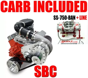 TORQSTORM SUPERCHARGER SYSTEM SMALL BLOCK CHEVY ARP-K-GMSBC-DS-SWP W QUICK FUEL - Picture 1 of 2