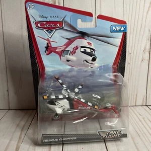 Disney Pixar Cars Take Flight Series Rescue Chopper Die Cast Helicopter 2011 - Picture 1 of 11