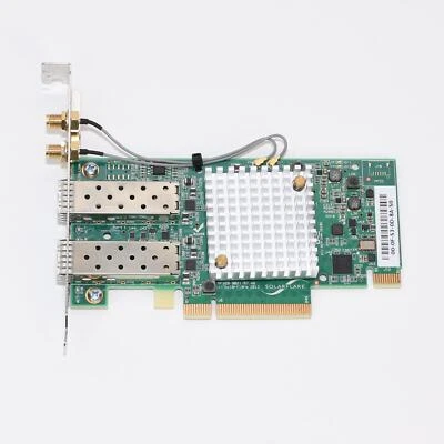SolarFlare SFN6322F Dual Port 10Gb/s PCI-E 2.0 Ethernet Enterprise Sever Adapter - Image 1 of 2