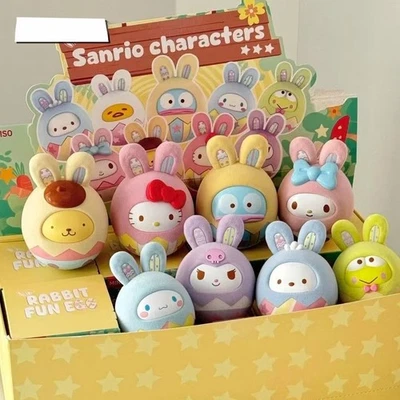 MINISO Personajes Conejo Divertido Huevo Serie Confirmado Caja Ciega Figura Juguetes Foto 1 de 4