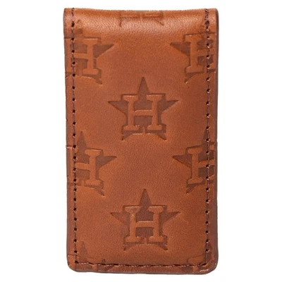Lusso Brown Houston Astros Sammy Magnetic Money Clip - Image 1 of 2