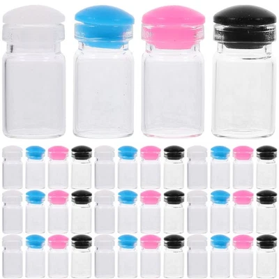  50 Pcs Kleine Schnapsflaschen Treibflasche Glasflasche Mit Korkstopfen - Bild 1 von 4