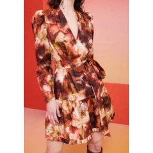 Marie Oliver Velma Langarmkleid Seide & Baumwolle Gr. S - Bild 1 von 4