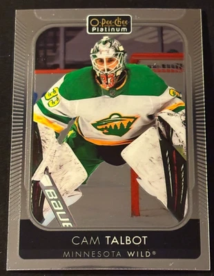 Cam Talbot 2021-22 O-Pee-Chee Platinum #68 Minnesota Wild - Image 1 of 2
