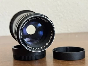 Nikon Nikkor Q 135mm F4 Long Mount Bellows Lens COPY WORK - Just over 800 made F - Picture 1 of 7