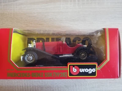 Bburago MERCEDES SSK (1928) Metal Model sC 1/24  NUOVA SCATOLA ORIGINALE - Immagine 1 di 4