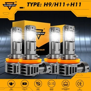 For Nissan sentra 2013-2022 2023 2024 AUXBEAM LED Headlight Hi/Low Beam Fanless - Picture 1 of 15