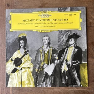 Mozart Divertimento Tro Italiano D'Archi Trio tulip DGG SLPM 139150 - Picture 1 of 4