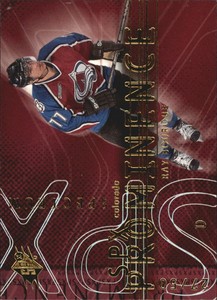 2000-01 (AVALANCHE) SPx Spectrum #84 Ray Bourque PRO /50