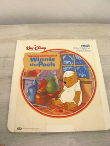 The Many Adventures of Winnie the Pooh Walt Disney RCA SelectaVision 1982 Friend - Foto 1 di 2