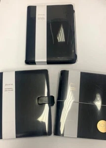 Filofax Domino / Metropol A5 programador organizador agenda negro a elegir NUEVO - Imagen 1 de 15