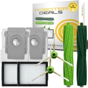 Zubehör Set, Ersatzteile Kit für iRobot Roomba i7 u. i7 Plus (2x Filter, 2x Seit - Bild 1 von 7