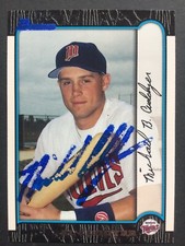 AUTO 1999 Bowman Michael Cuddyer #184 Minnesota Twins