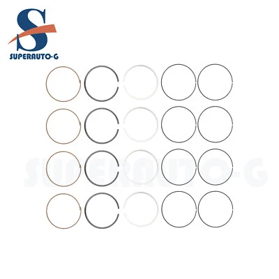 Novos anéis de pistão adequados para 2013-2014 Chevrolet Sonic 1.8L DOHC 55574537 - Imagem 1 de 4