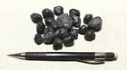 Apache tears - obsidianites weathered from perlite - set of 10